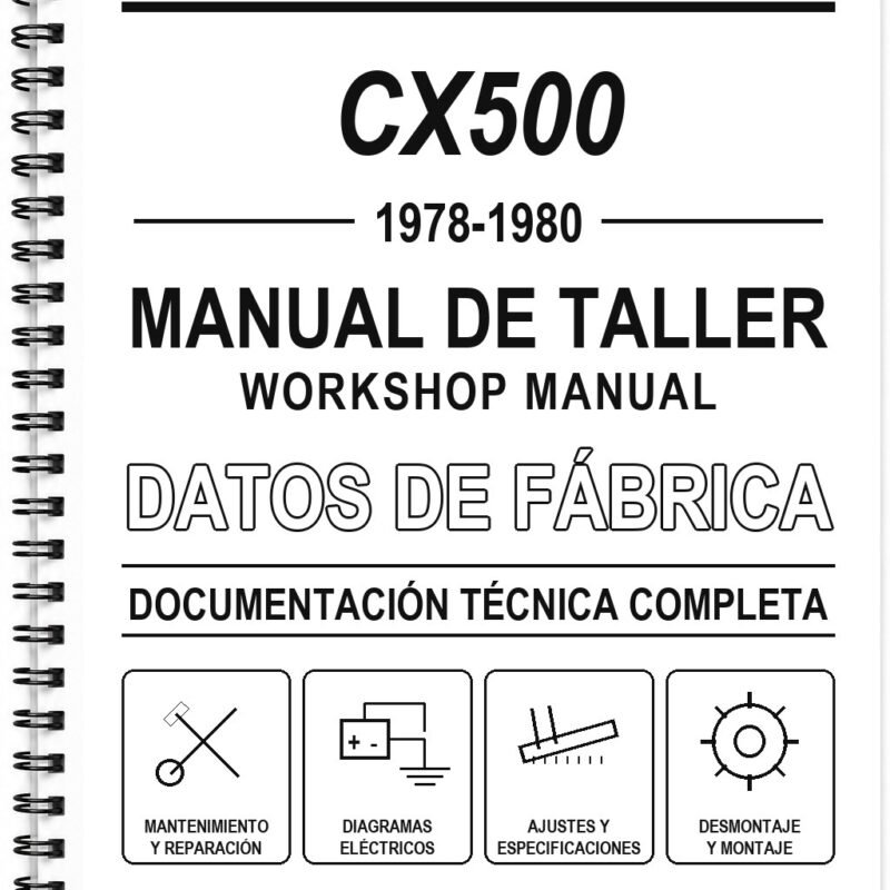 Manual de Taller Honda CX500 (1978-1980)
