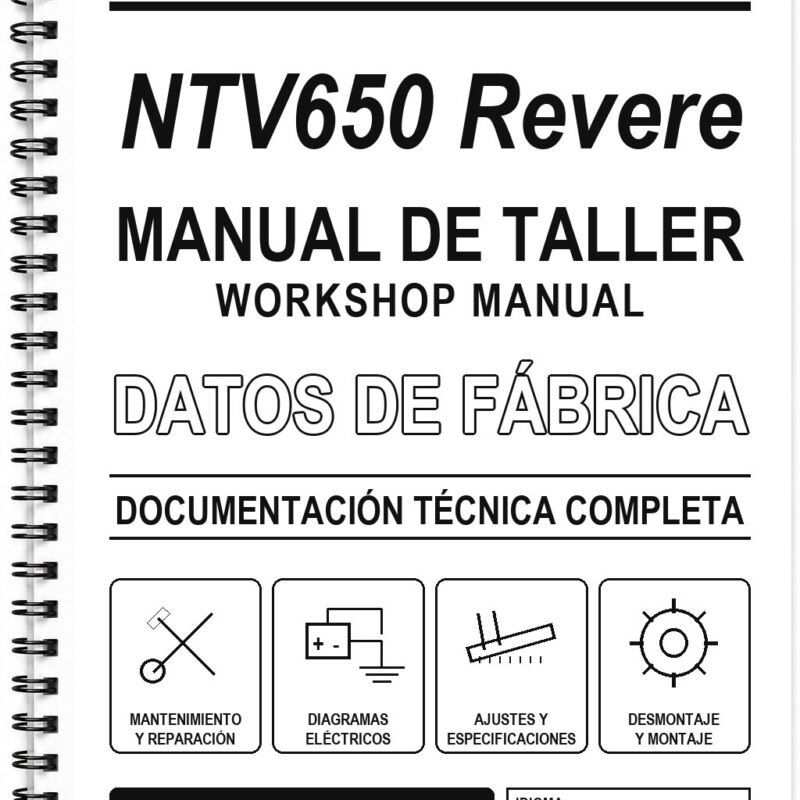 Manual de Taller Honda NTV650 Revere – 14ea0