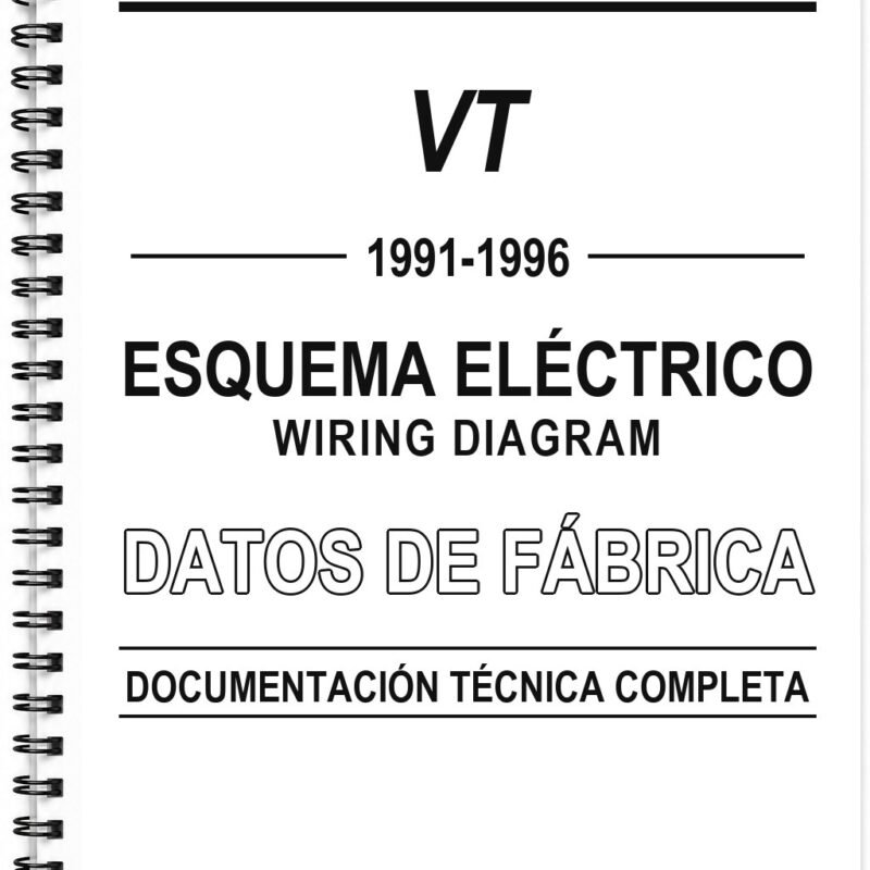 Esquema Eléctrico Honda VT (1991-1996) (Inglés)