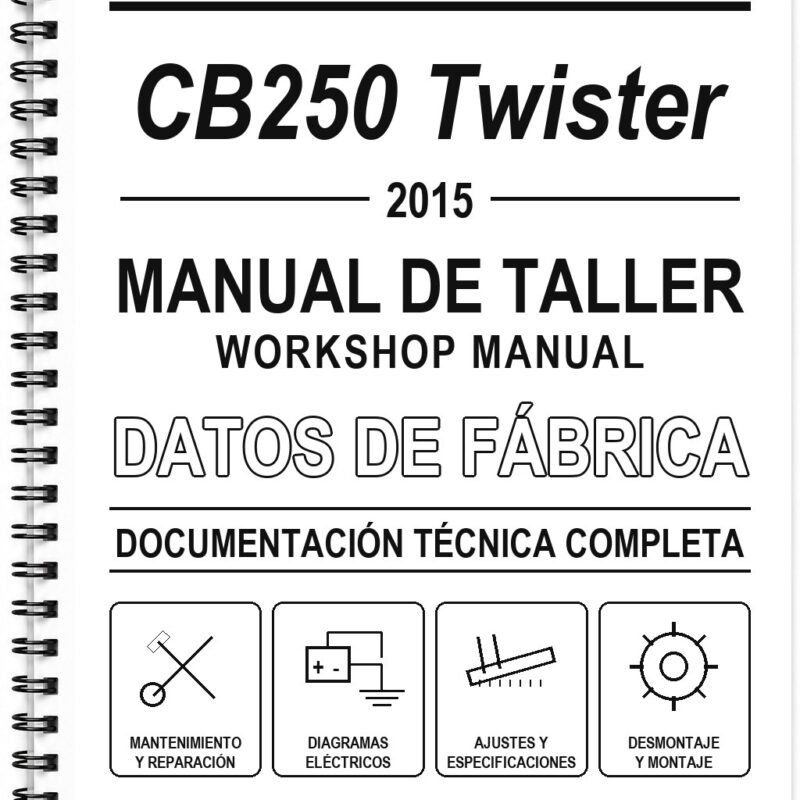 Manual de Taller Honda CB250 Twister (2015)