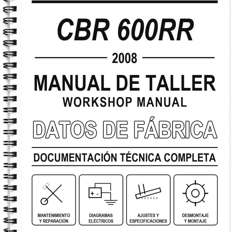 Manual de Taller Honda CBR 600RR (2008)