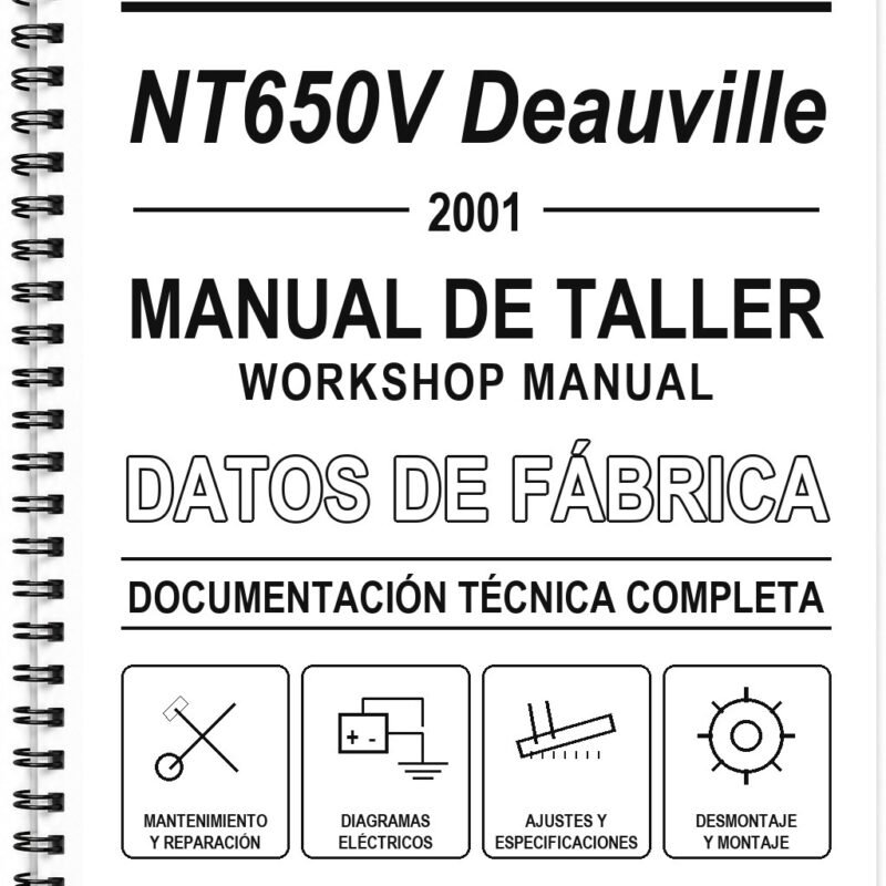 Manual de Taller Honda NT650V Deauville (2001)
