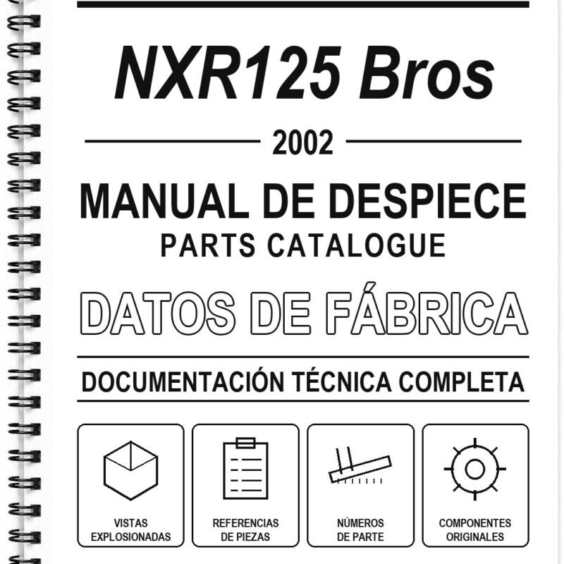 Manual de Despiece Honda NXR125 Bros (2002) (Portugués)