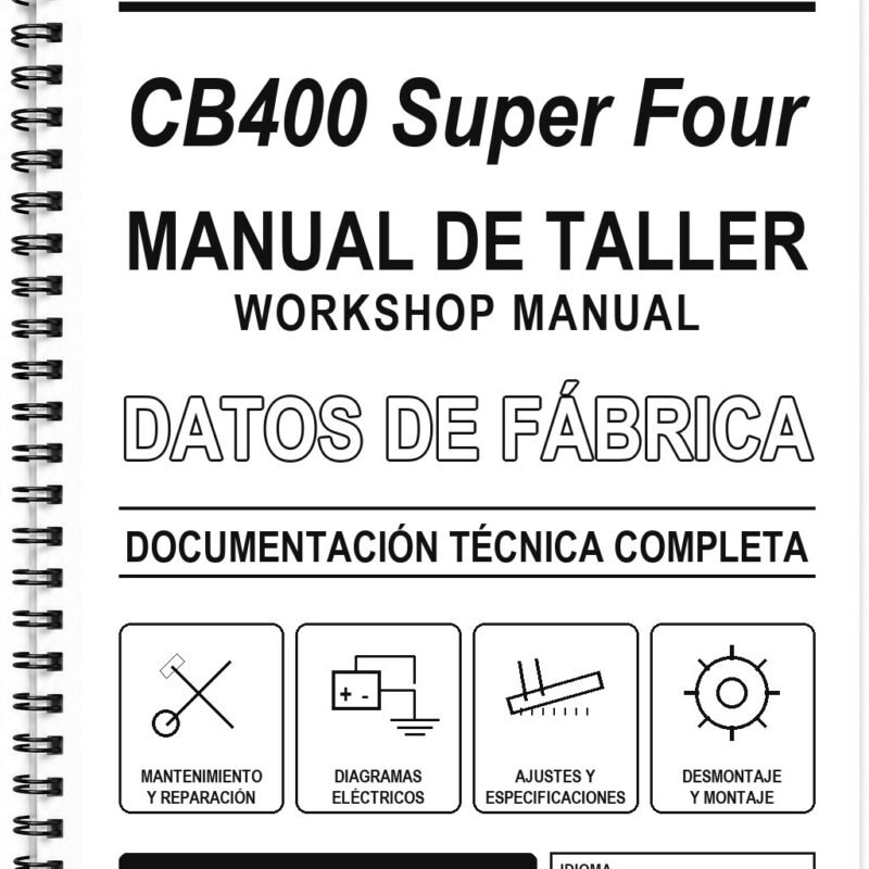 Manual de Taller Honda CB400 Super Four