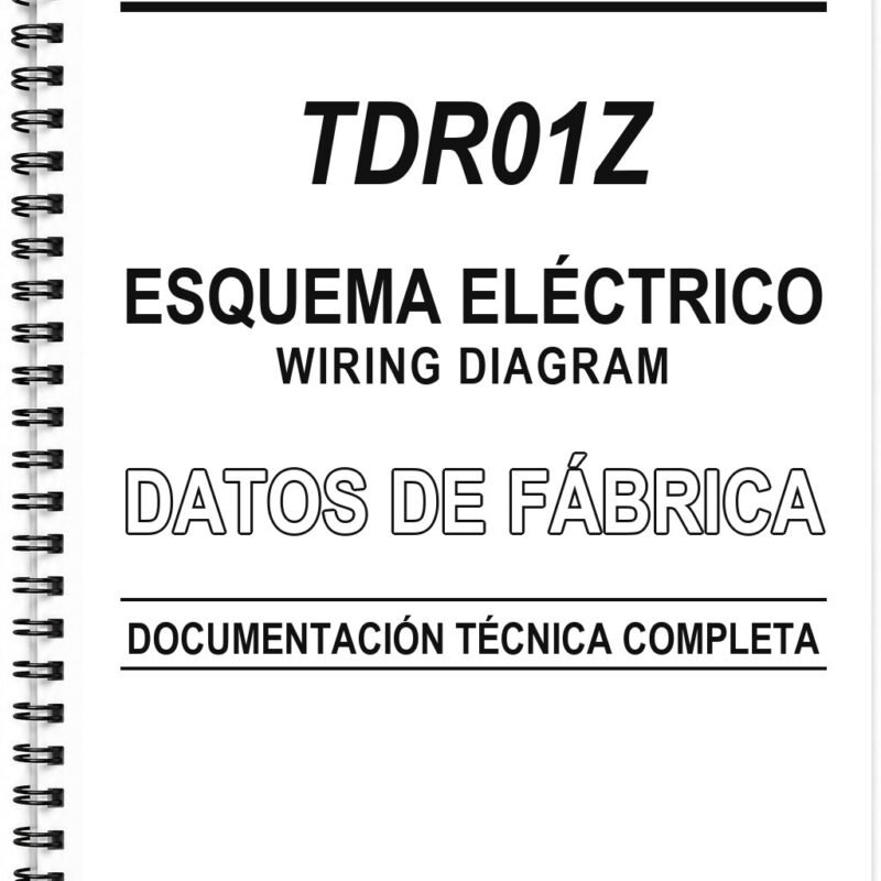 Esquema Eléctrico Honda TDR01Z (Inglés)