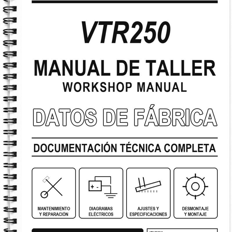 Manual de Taller Honda VTR250 (Portugués)