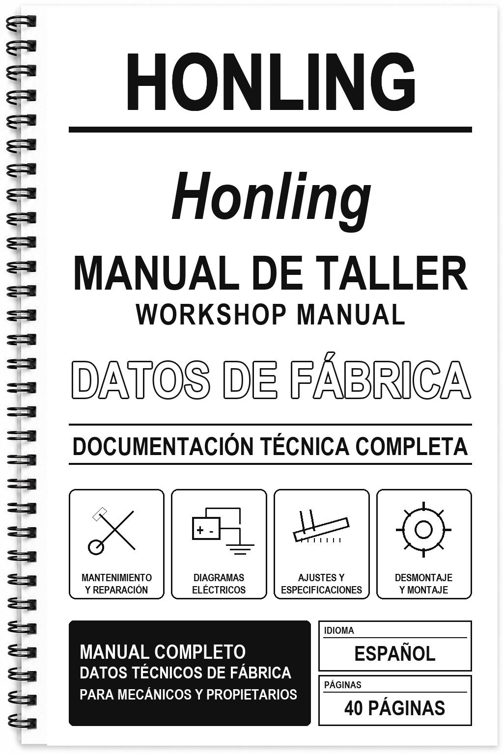 Manual de Taller Honling Honling