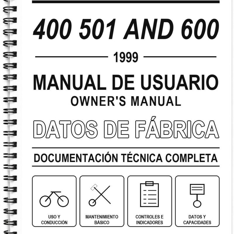Manual de Usuario Husaberg 400 501 AND 600 (1999) (Inglés)