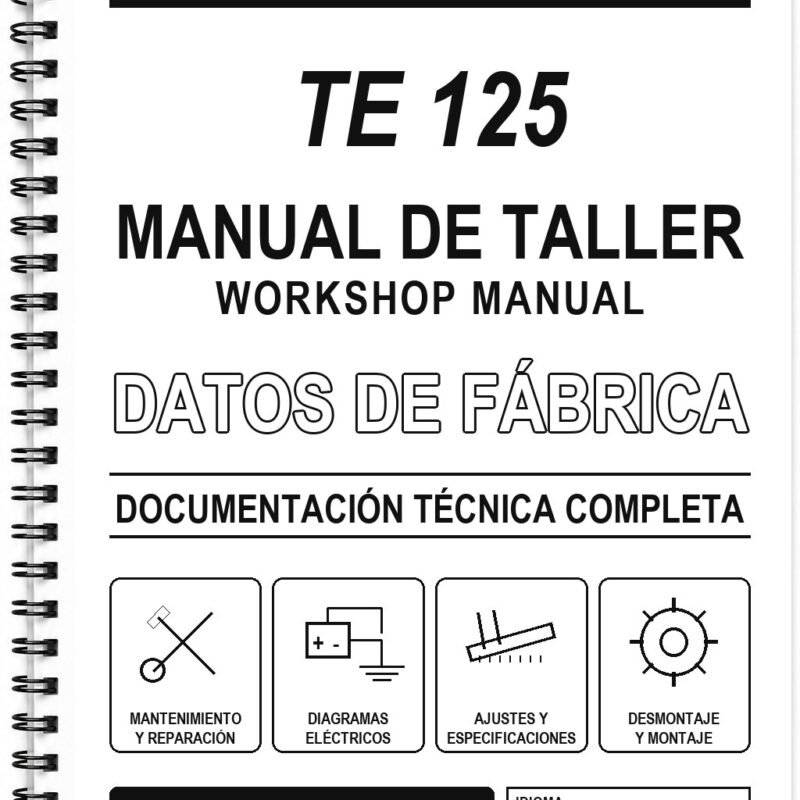 Manual de Taller Husqvarna TE 125