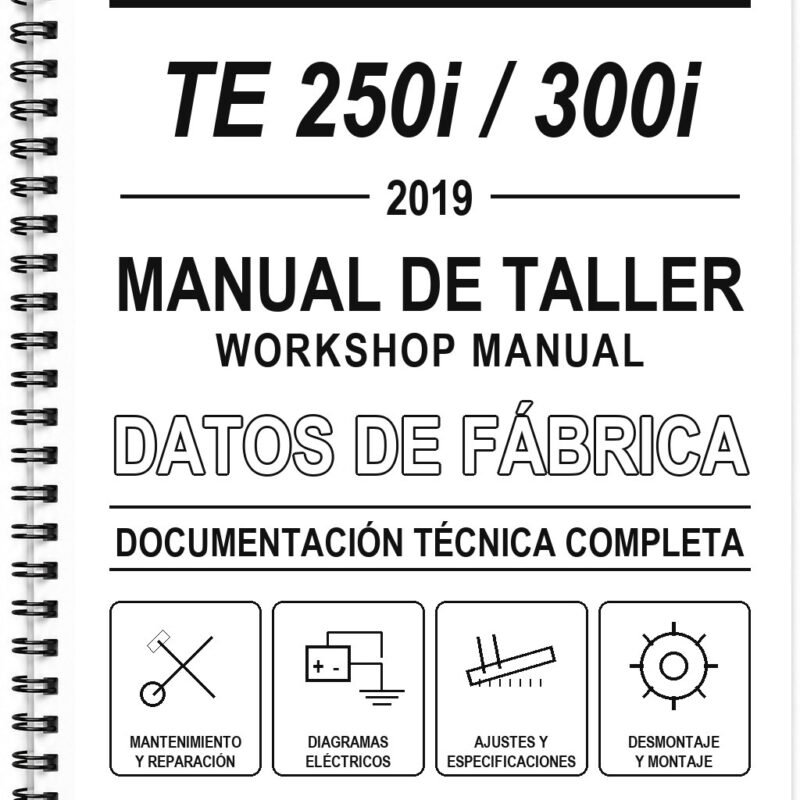 Manual de Taller Husqvarna TE 250i / 300i (2019)