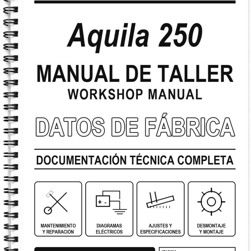 Manual de Taller Hyosung Aquila 250 (Inglés)