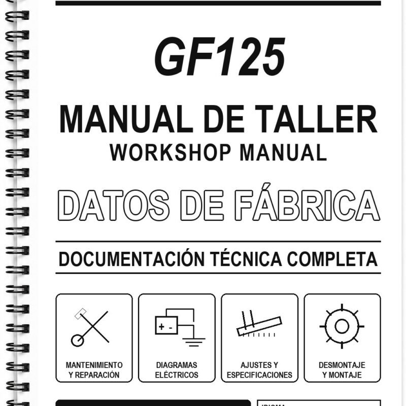Manual de Taller Hyosung GF125 (Inglés)