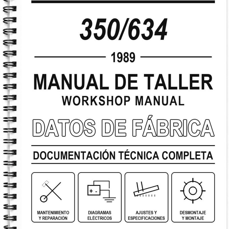 Manual de Taller Jawa 350/634 (1989) (Inglés)