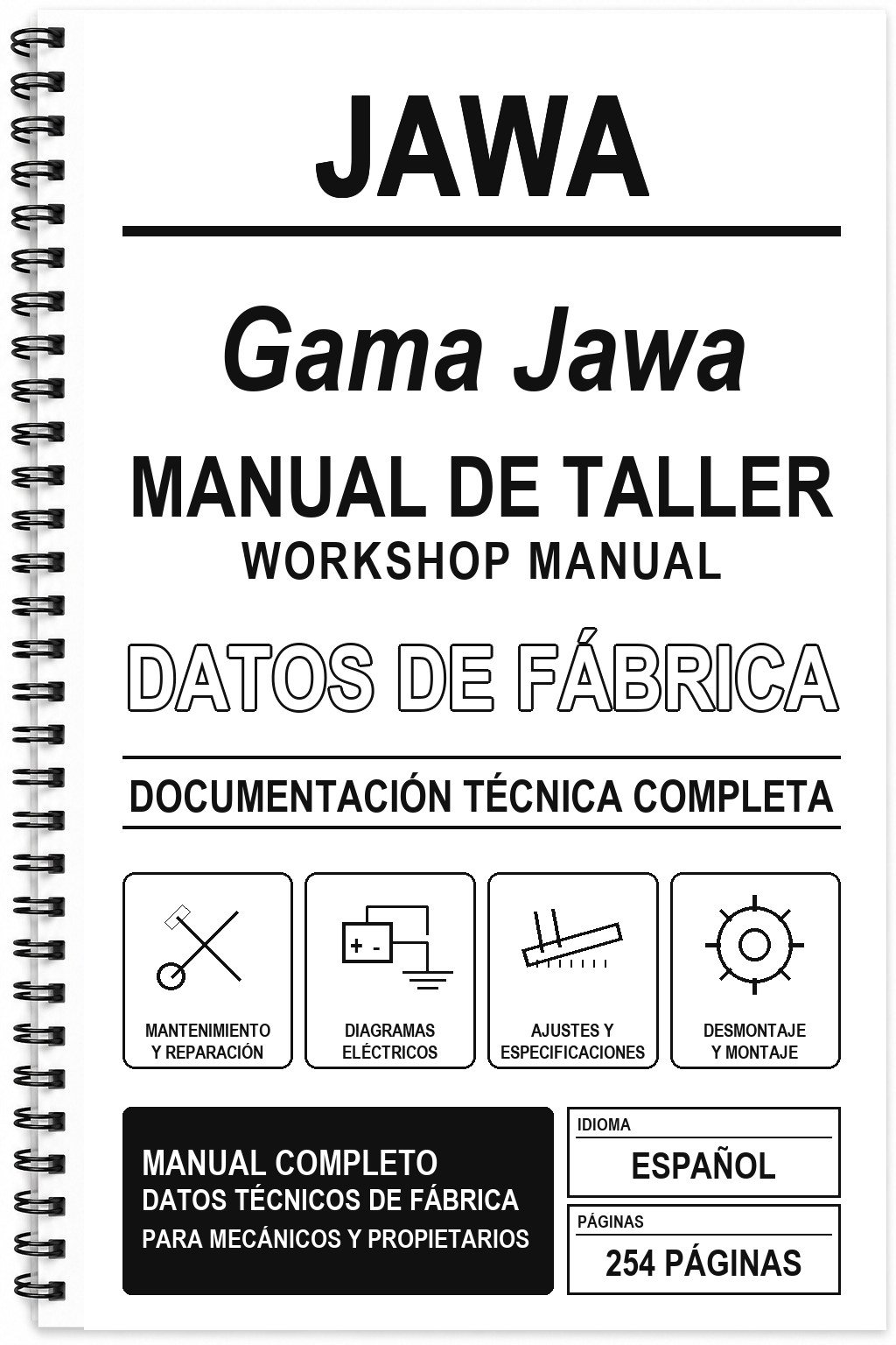 Manual de Taller Jawa Gama Jawa