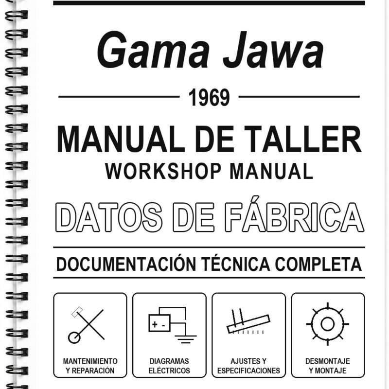 Manual de Taller Jawa Gama Jawa (1969)