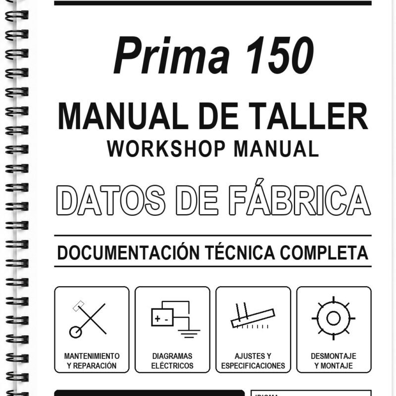 Manual de Taller KASINSKI Prima 150