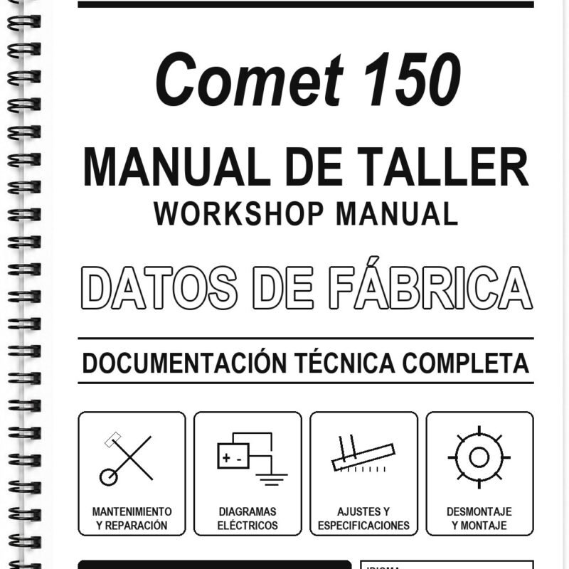 Manual de Taller KASINSKI Comet 150 (Portugués)