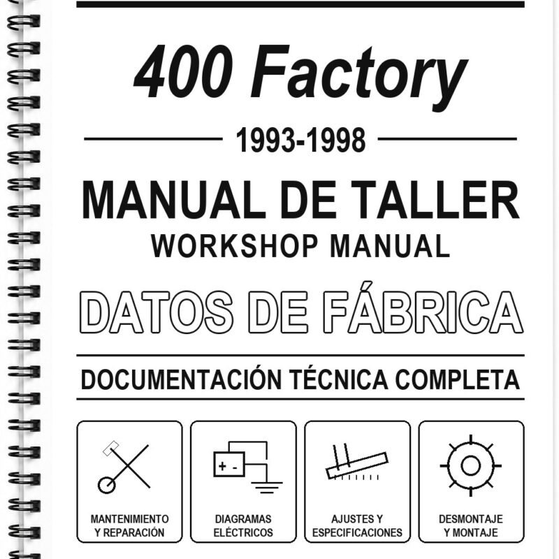 Manual de Taller KTM 400 Factory (1993-1998) (Portugués)