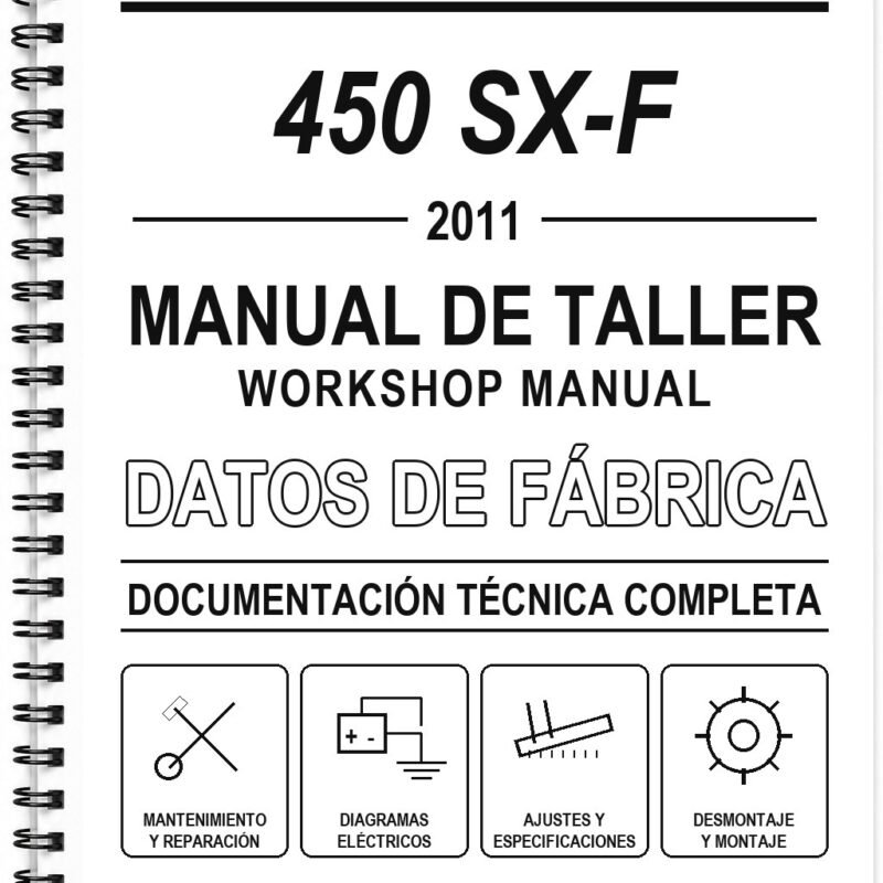 Manual de Taller KTM 450 SX-F (2011) (Inglés)