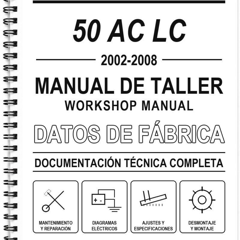 Manual de Taller KTM 50 AC LC (2002-2008) (Inglés)