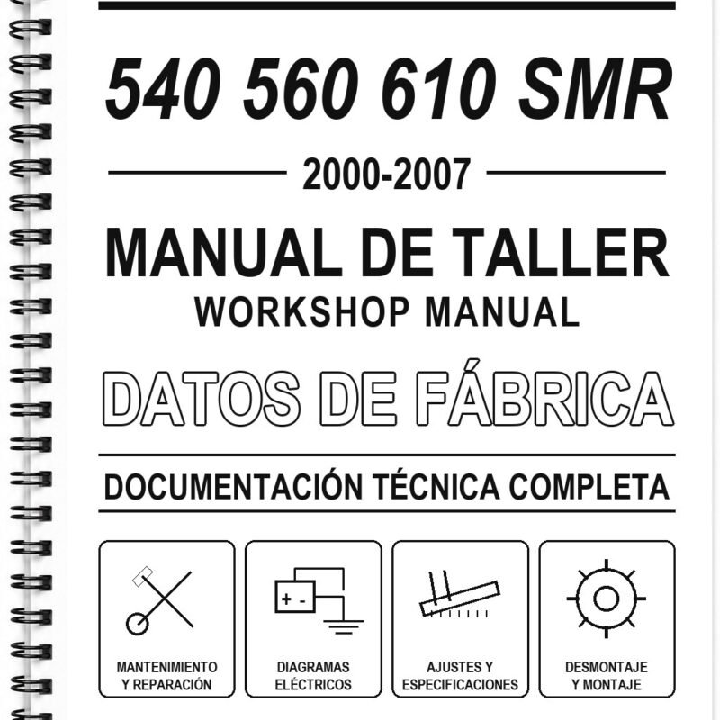 Manual de Taller KTM 540 560 610 SMR (2000-2007) (Inglés)