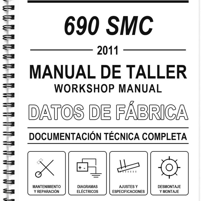 Manual de Taller KTM 690 SMC (2011) (Inglés)