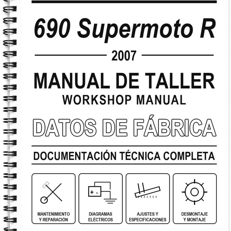 Manual de Taller KTM 690 Supermoto R (2007) (Portugués)