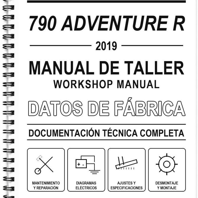 Manual de Taller KTM 790 ADVENTURE R (2019) (Portugués)