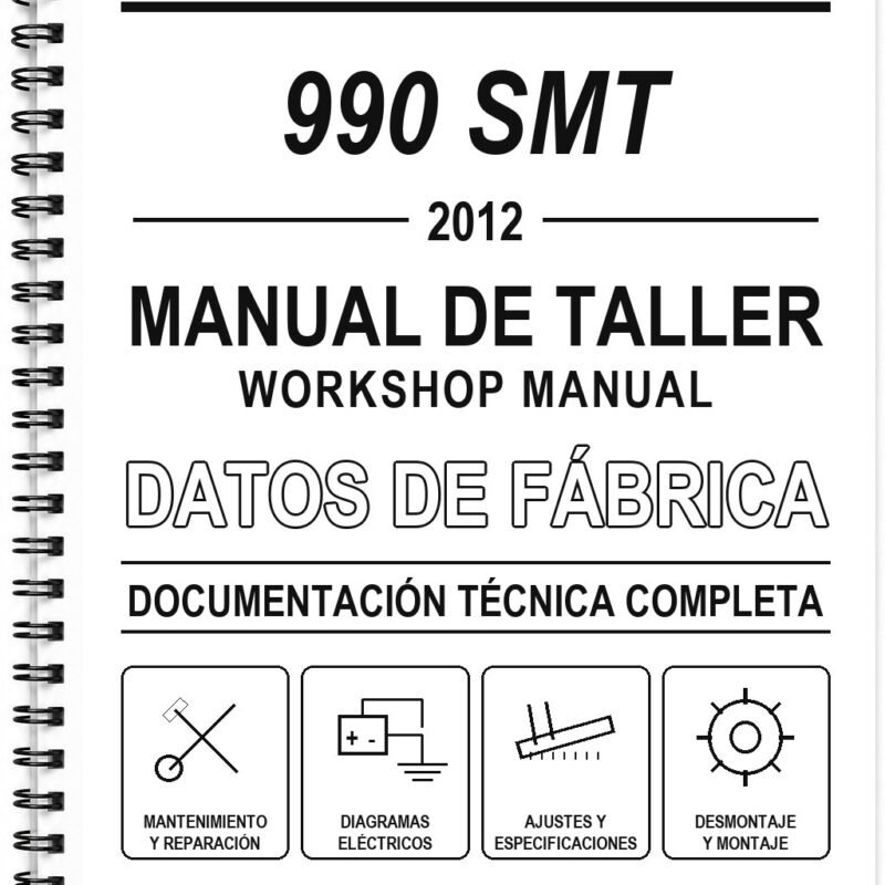 Manual de Taller KTM 990 SMT (2012) (Portugués)