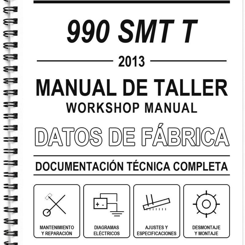 Manual de Taller KTM 990 SMT T (2013) (Portugués)