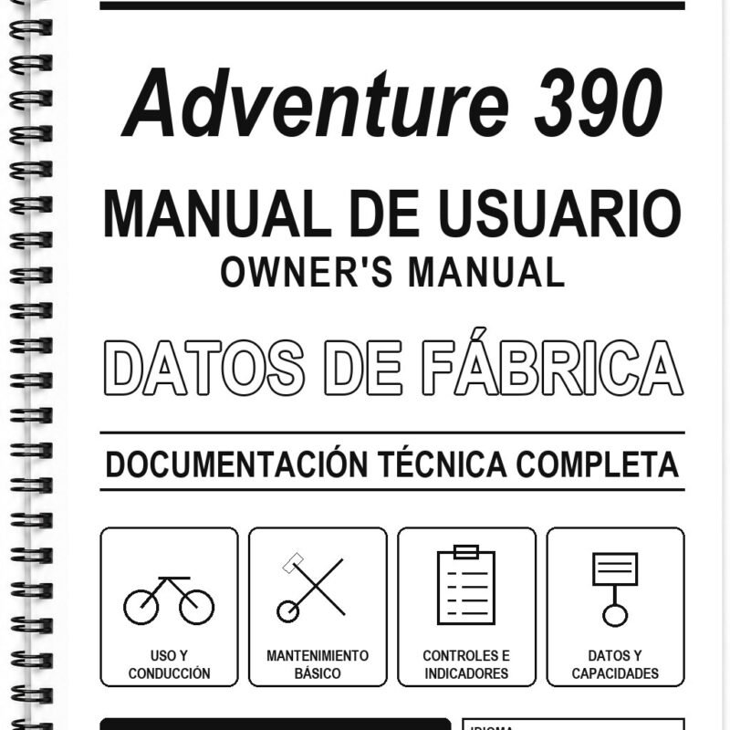 Manual de Usuario KTM Adventure 390