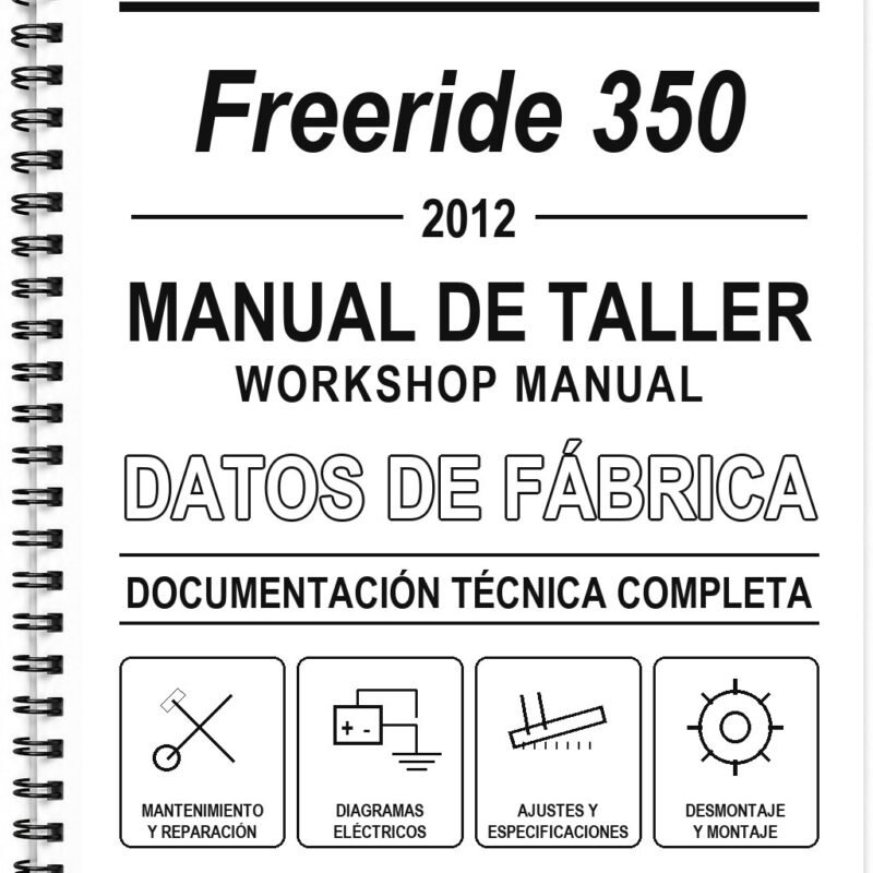 Manual de Taller KTM Freeride 350 (2012) (Inglés)