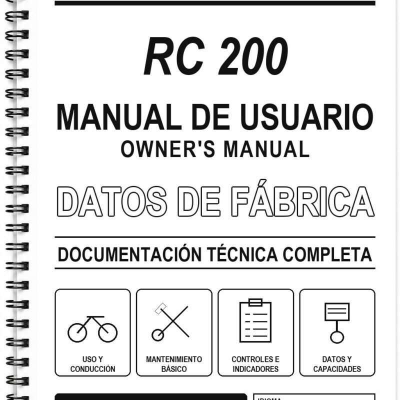 Manual de Usuario KTM RC 200