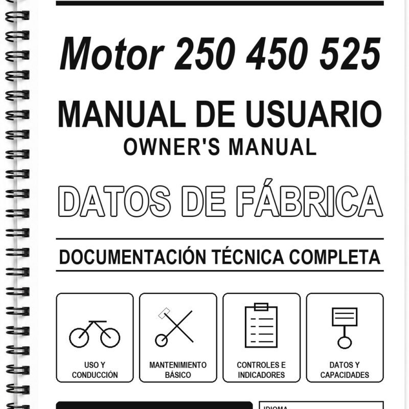 Manual de Usuario KTM Motor 250 450 525