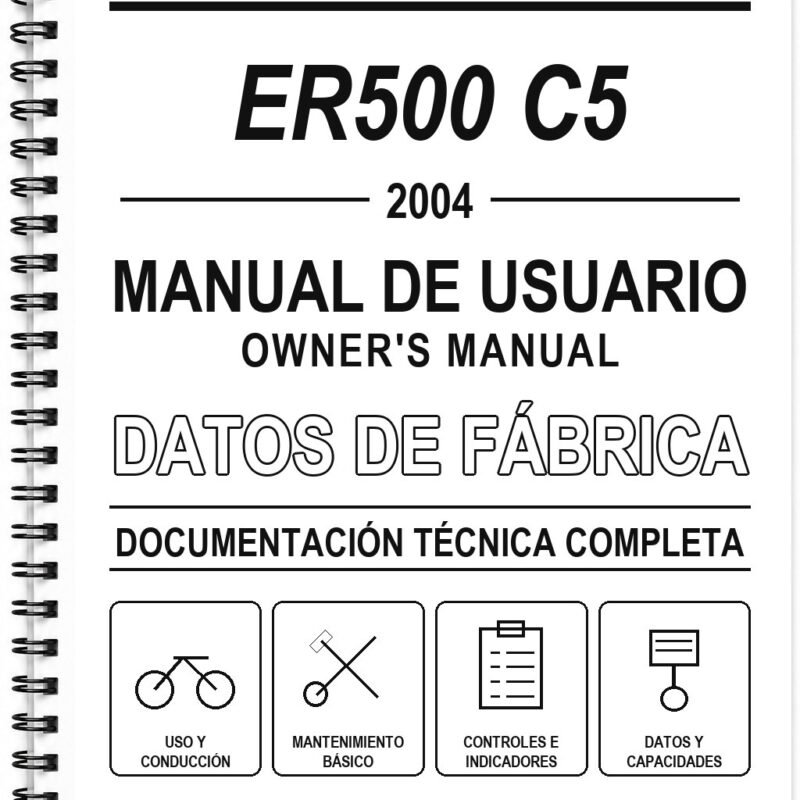 Manual de Usuario Kawasaki ER500 C5 (2004) (Inglés)
