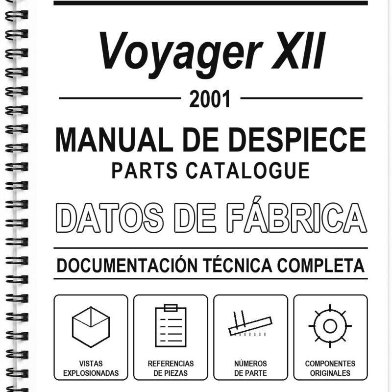 Manual de Despiece Kawasaki Voyager XII (2001) (Inglés)