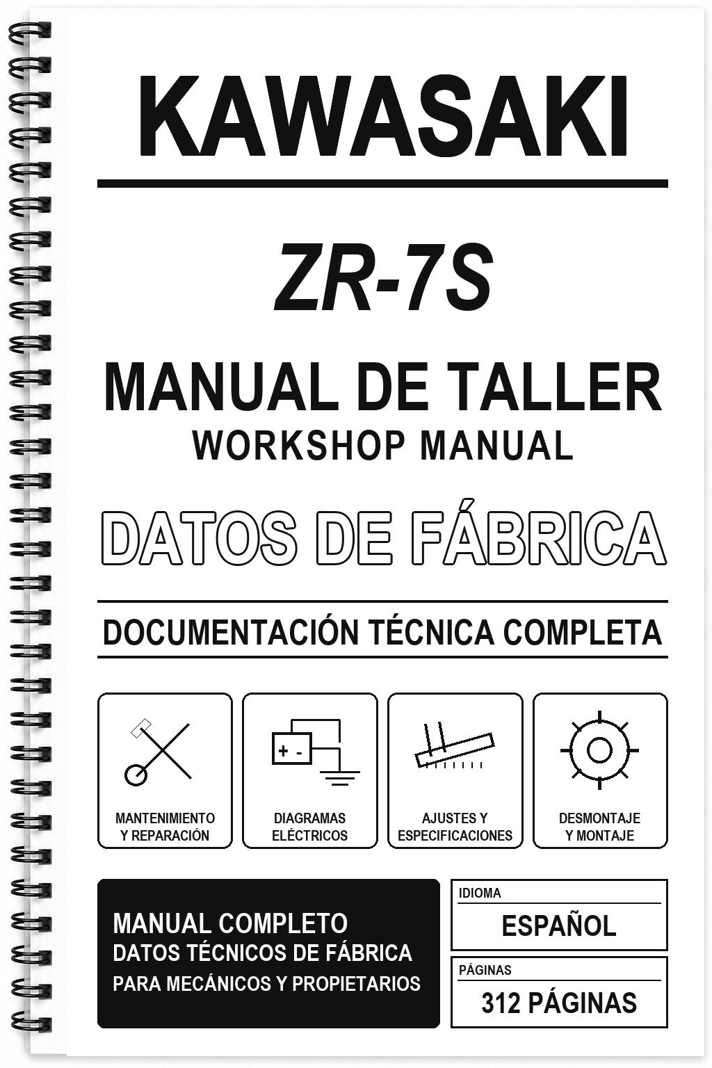 Manual de Taller Kawasaki ZR-7S