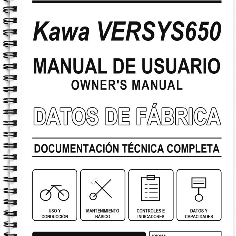 Manual de Usuario Kawasaki Kawa VERSYS650