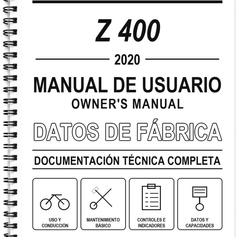Manual de Usuario Kawasaki Z 400 (2020)