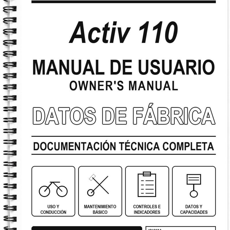 Manual de Usuario Kymco Activ 110