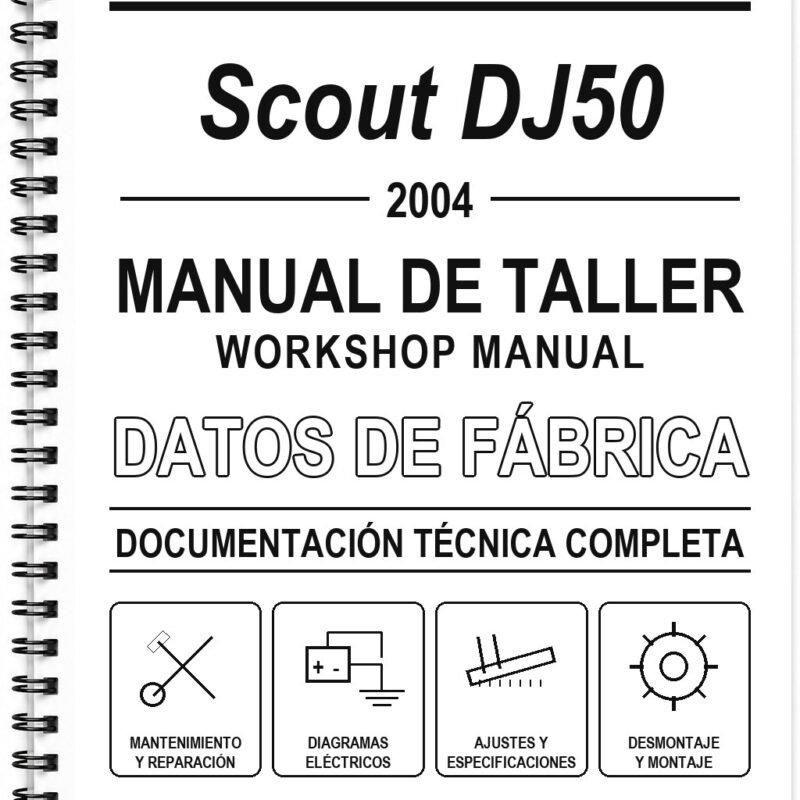 Manual de Taller Kymco Scout DJ50 (2004)