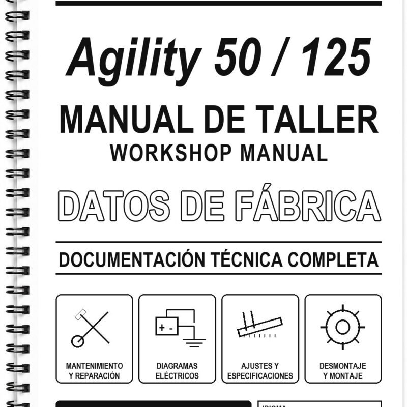 Manual de Taller Kymco Agility 50 / 125