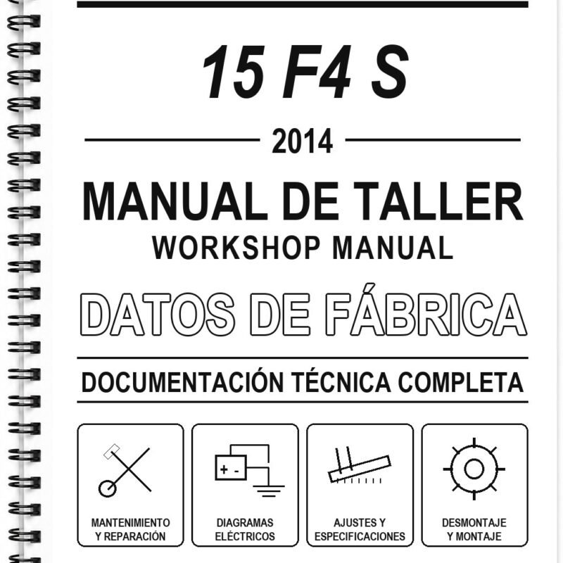Manual de Taller MV Agusta 15 F4 S (2014) (Inglés)