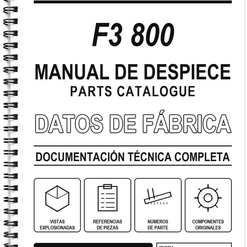 Manual de Despiece MV Agusta F3 800
