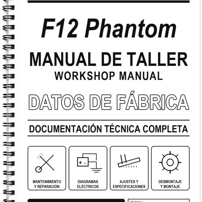 Manual de Taller Malaguti F12 Phantom