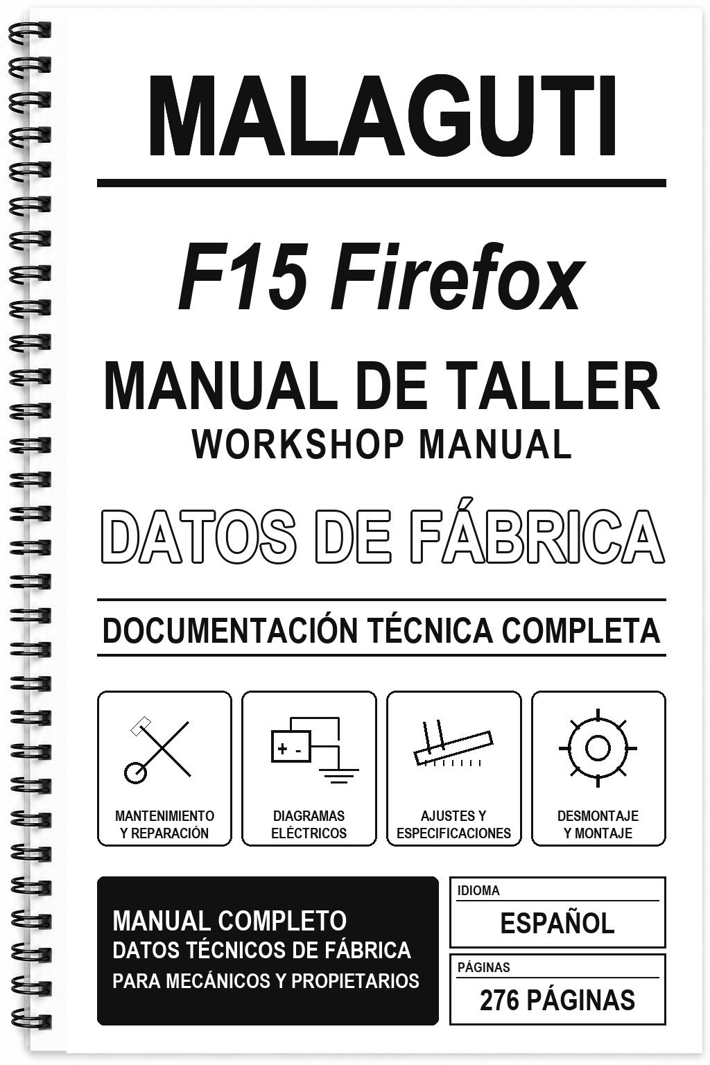 Manual de Taller Malaguti F15 Firefox
