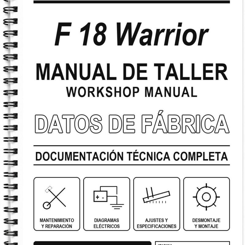 Manual de Taller Malaguti F 18 Warrior