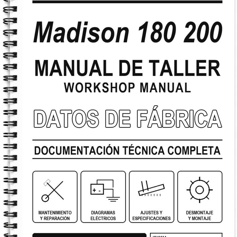 Manual de Taller Malaguti Madison 180 200