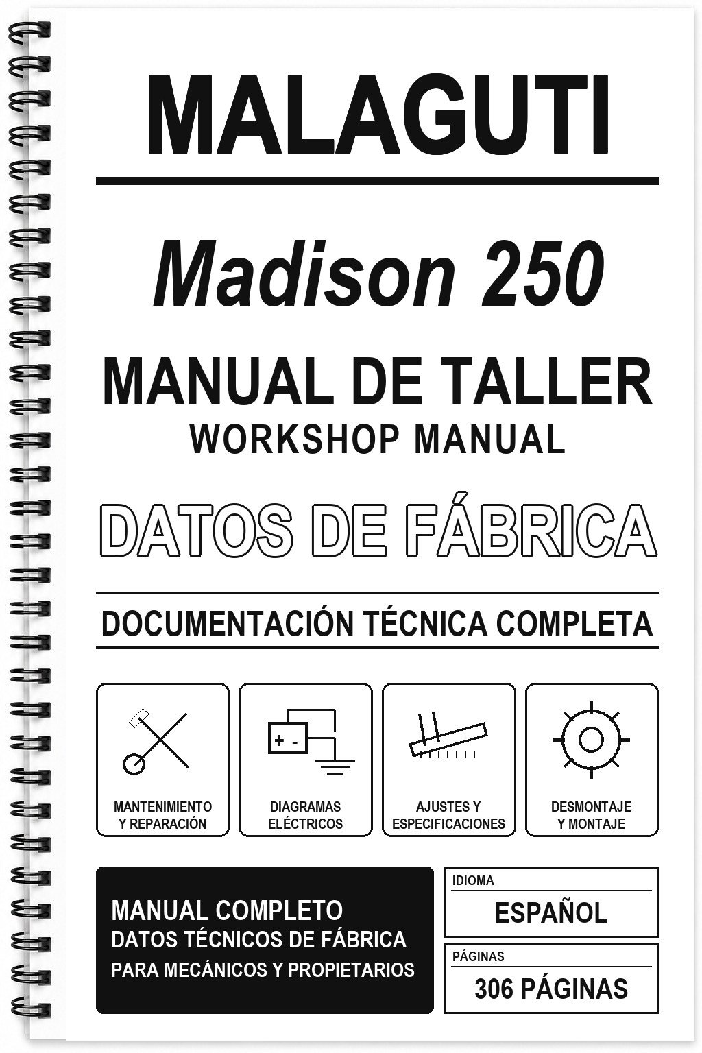 Manual de Taller Malaguti Madison 250