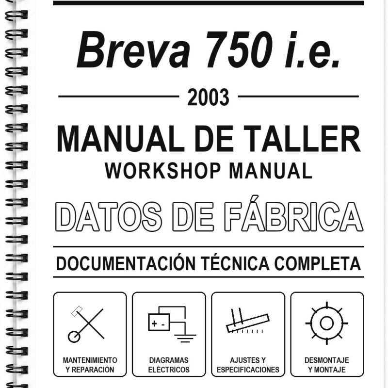 Manual de Taller Moto Guzzi Breva 750 i.e. (2003)
